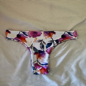 Floral bikini bottom